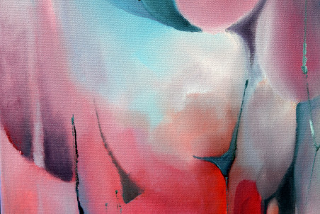 Sweet Longing original painting by Lina Urbanavičienė. Abstract Paintings