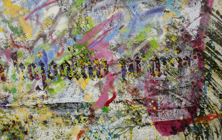 Written Source original painting by Konstantinas Žardalevičius. Contemporary Art