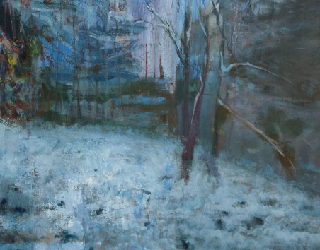 Thaw In The Forest original painting by Vytautas Žirgulis. For large spaces