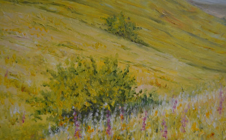 Summer, summer original painting by Danutė Virbickienė. Home