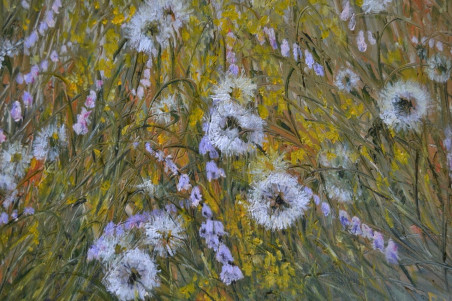 Meadow Melody original painting by Danutė Virbickienė. Home