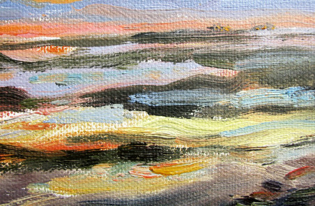 The Sea VII original painting by Dalia Čistovaitė. Home