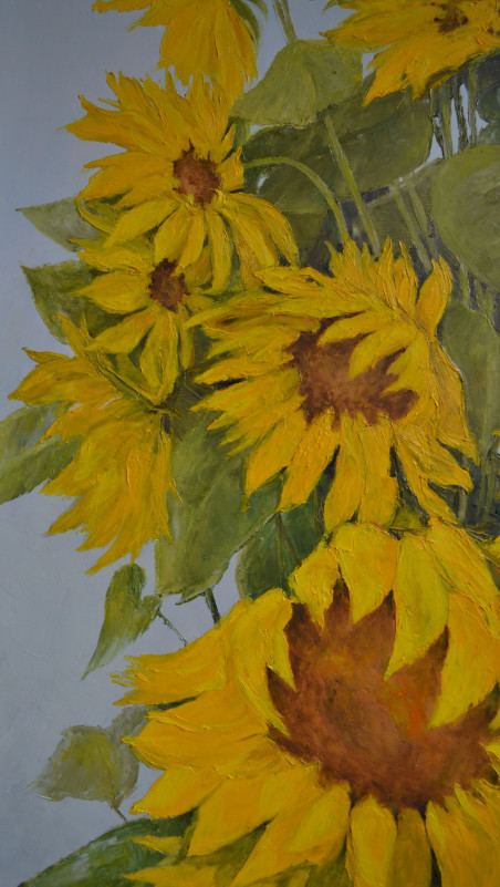 Sunny original painting by Danutė Virbickienė. Home