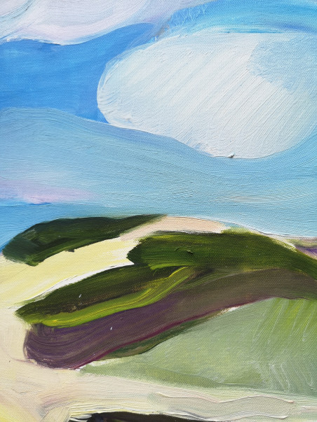 Nida Dunes original painting by Audinga Mockaitienė. Home