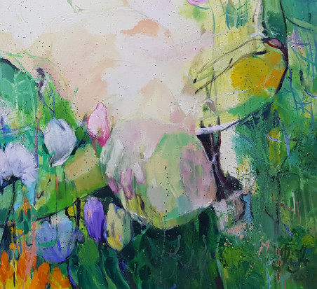 Dizzines. From the Cycle LIVES OF FLOWERS original painting by Rita Krupavičiūtė. Home