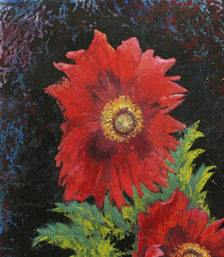 Poppies original painting by Jūra Vaškevičiūtė. Home