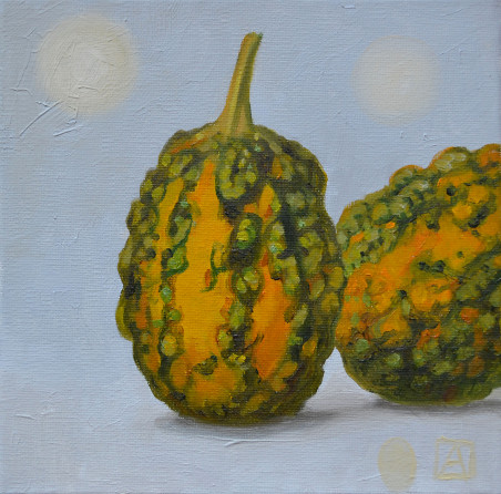 Pumpkins original painting by Artūras Braziūnas. Home