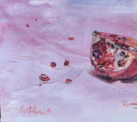 Rubies 2 original painting by Vilma Vasiliauskaitė. Home