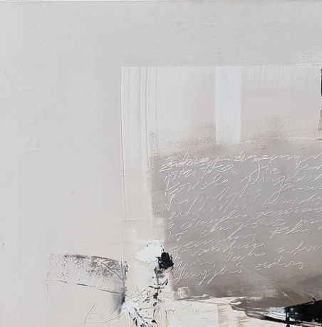 Silent Words original painting by Virginijus Tamošiūnas. Home