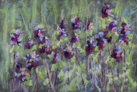 Thyme original painting by Laura Aitmanė. Home