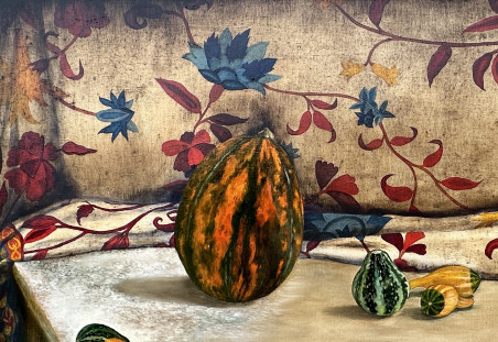 Still Life With Pumkins original painting by Onutė Juškienė. Home