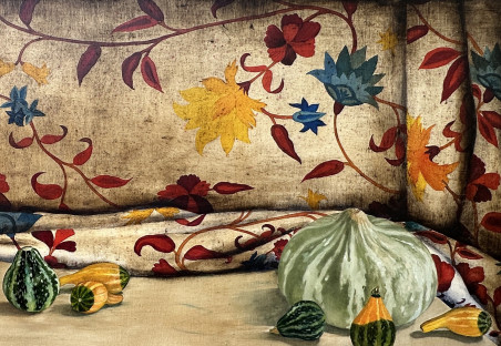 Still Life With Pumkins original painting by Onutė Juškienė. Home