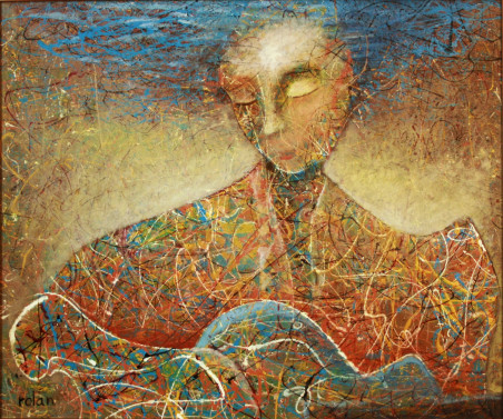 Immerse yourself in the music original painting by Rolandas Butkevičius. Fantastic