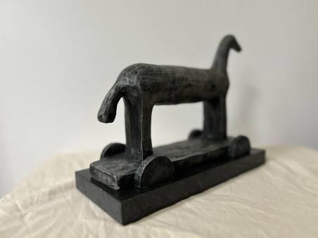 Sculpture About A Horse original painting by Robertas Strazdas. Home