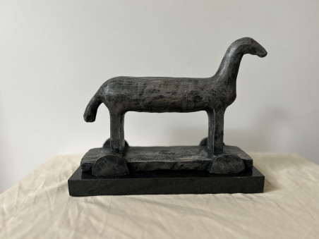 Sculpture About A Horse original painting by Robertas Strazdas. Home