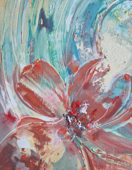 Poppies original painting by Laima Giedraitienė. Paintings With Poppies