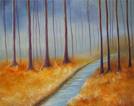 Autumn Magic original painting by Viktorija Labinaitė. Home