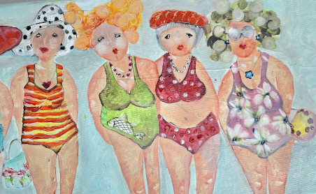 Where is that summer? original painting by Inesa Škeliova. Home