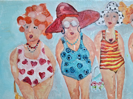 Where is that summer? original painting by Inesa Škeliova. Home