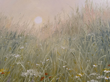 Subtlety original painting by Danutė Virbickienė. Flowers