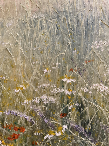 Subtlety original painting by Danutė Virbickienė. Flowers