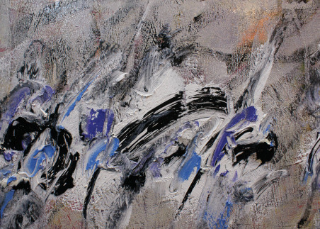 I think it is my opinion original painting by Konstantinas Žardalevičius. Abstract Paintings