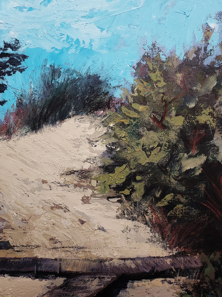 Among the dunes original painting by Eugis Eidukaitis. Home