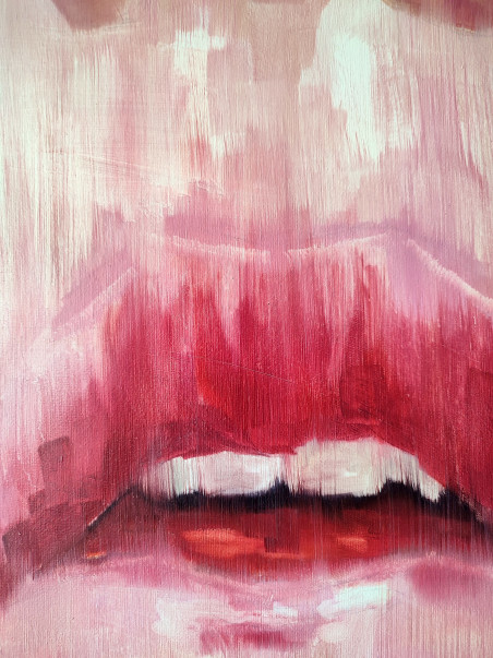 Mouthful of dreams original painting by Birutė Remeikytė. Home