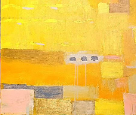 Summer In the City original painting by Inesa Gervė. Home