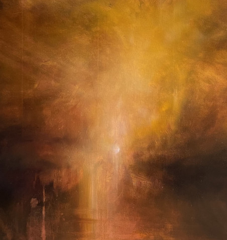 Prometheus. Inspired by J. M. W. Turner original painting by Daiva Karaliūtė. Abstract Paintings