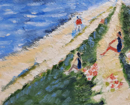 Noon by the Sea original painting by Gitas Markutis. Home