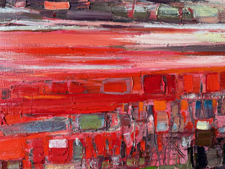 Composition original painting by Arvydas Kašauskas. Home