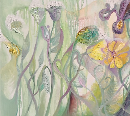 Sounds of the Spring original painting by Simona Juškevičiūtė. Home