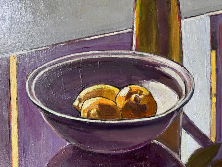 Still-life original painting by Arvydas Kašauskas. Home