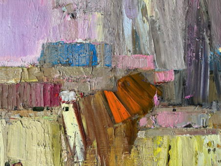 Composition original painting by Arvydas Kašauskas. Home