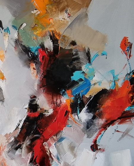 CONFUSION original painting by Virginijus Tamošiūnas. Abstract Paintings