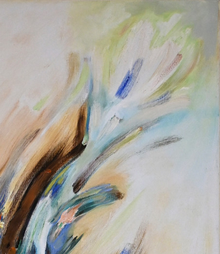 The Burning Bush original painting by Violeta Latvytė Narbutienė. Abstract Paintings