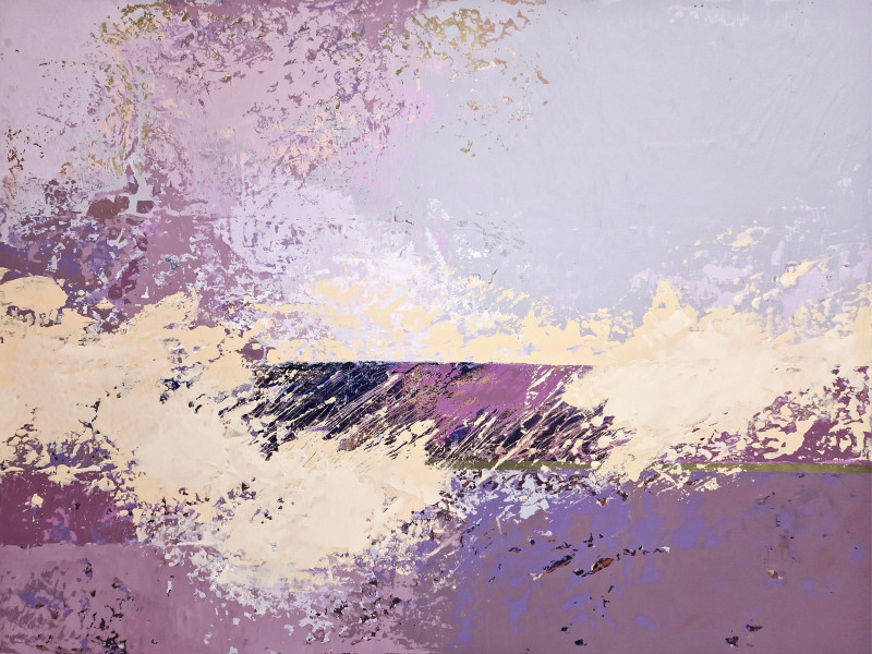 VIOLET PASSION original painting by Eglė Stripeikienė. Abstract Paintings