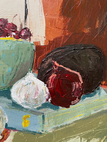 Recipes original painting by Luka Galinytė. Still-Life