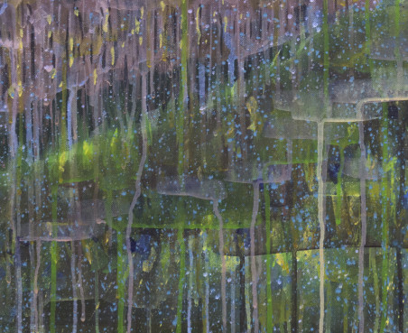 Wet Meadow original painting by Laura Aitmanė. Genres