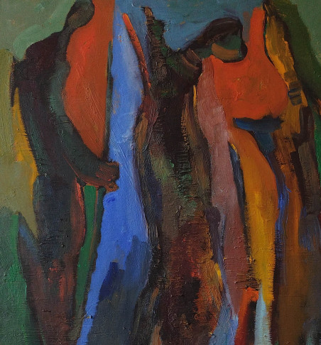 Archers original painting by Simonas Gutauskas. Abstract Paintings