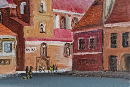 Kaunas Cathedral 8 original painting by Jūratė Sasnauskienė. Paintings With Kaunas (Kaunas)