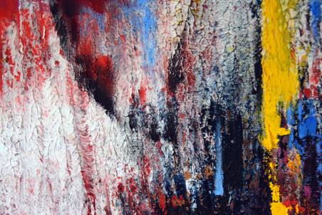 Mask original painting by Lina Urbanavičienė. Abstract Paintings