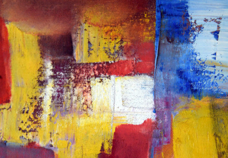 Mask original painting by Lina Urbanavičienė. Abstract Paintings