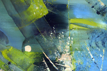 Hide And Seek of Nine-voices original painting by Lina Urbanavičienė. Abstract Paintings