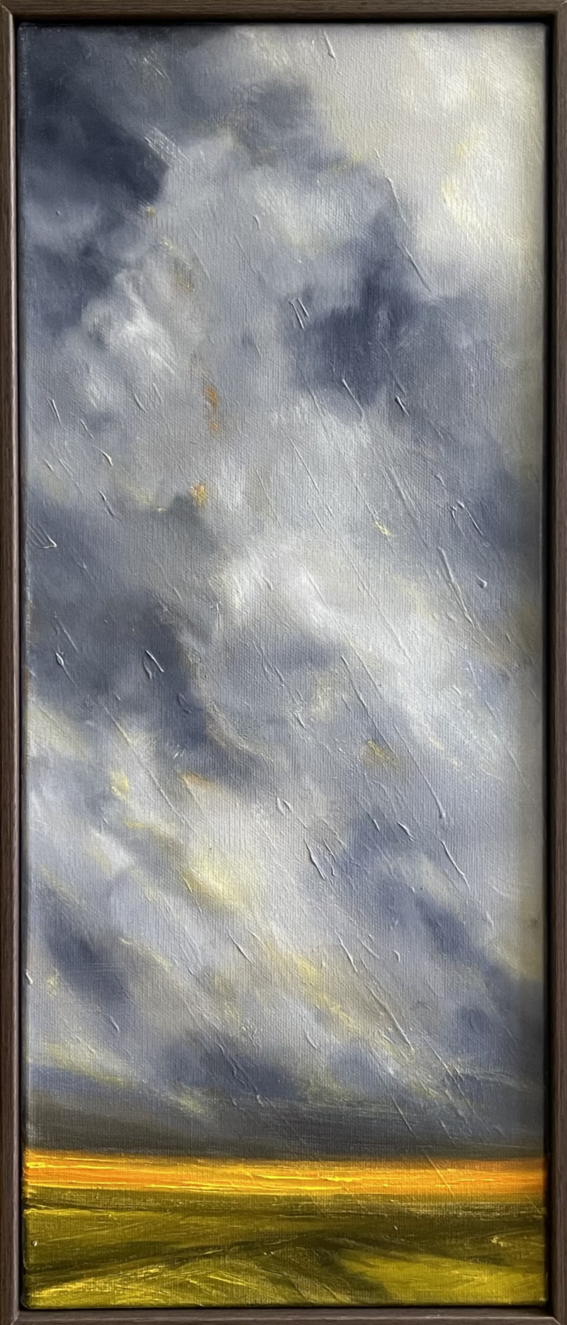 Dancing Clouds original painting by Daiva Karaliūtė. Contemporary Art