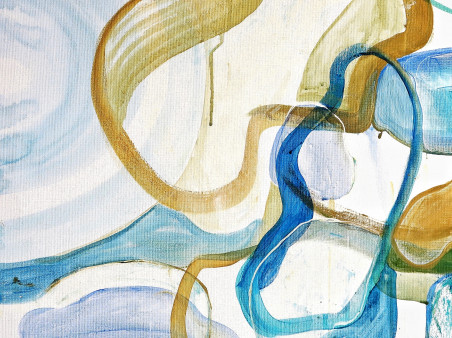 Flow original painting by Vesta Vaitkutė. Abstract Paintings