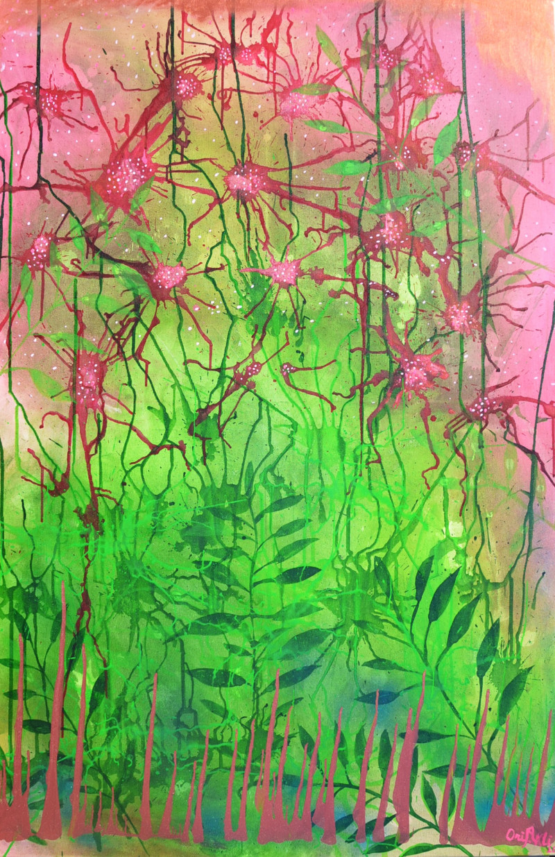 Nature's Neurons original painting by Orinta Klimaitė. Fantastic