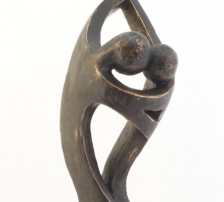 The Dance of Life original painting by Liutauras Griežė. Sculpture