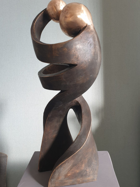 A Thought original painting by Liutauras Griežė. Sculpture